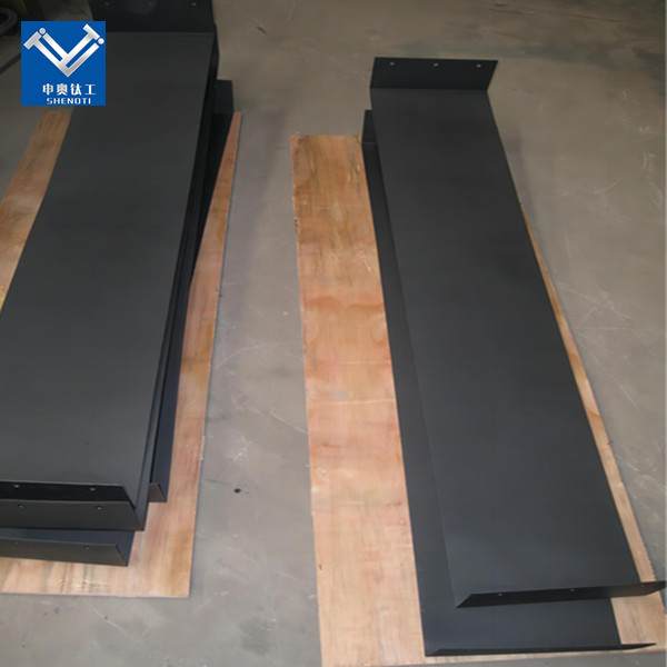 Titanium anode for electroplating